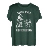 Dirt Bike Dad Motocross Motorrad FMX Biker Vater mit Kinder T-Shirt