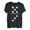 Fasching & Karneval - 5/3 Dominostein Kostüm T-Shirt