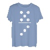 Fasching & Karneval - 5/3 Dominostein Kostüm T-Shirt