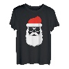 Weihnachtsmann Mütze Sonnenbrille Bart Santa Geschenkidee T-Shirt
