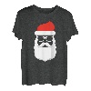 Weihnachtsmann Mütze Sonnenbrille Bart Santa Geschenkidee T-Shirt