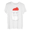 Weihnachtsmann Mütze Sonnenbrille Bart Santa Geschenkidee T-Shirt