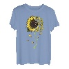 Katzen-Sonnenblumen-Geschenke für Katzenliebhaber, Katzenmutter, Katzenfrau, Frauen T-Shirt