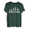 Lustiges Rollstuhl Evolution Behindertenhemd Behinderte Amputee T-Shirt