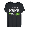 Herren Zwillingspapa Loading 2021 Werdender Papa Zwillinge T-Shirt