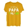 Herren Zwillingspapa Loading 2021 Werdender Papa Zwillinge T-Shirt