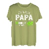 Herren Zwillingspapa Loading 2021 Werdender Papa Zwillinge T-Shirt