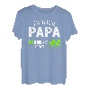 Herren Zwillingspapa Loading 2021 Werdender Papa Zwillinge T-Shirt