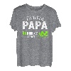 Herren Zwillingspapa Loading 2021 Werdender Papa Zwillinge T-Shirt