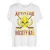 Lustige Sprüche für Jungen und Mädchen Eishockey Spieler Teams T-Shirt