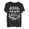 Papa Und Sohn Shirt Partnerlook Vater Dad Vatertag Geschenk