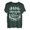 Papa Und Sohn Shirt Partnerlook Vater Dad Vatertag Geschenk