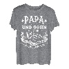 Papa Und Sohn Shirt Partnerlook Vater Dad Vatertag Geschenk