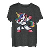 Lustiges Dabbing Einhorn Judo Tee, Judoka Frauen Mädchen T-Shirt