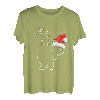 Weihnachtsmann-Katze Weihnachtsdekoration Lustige Weihnachten Katze Kätzchen Liebhaber T-Shirt
