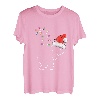 Weihnachtsmann-Katze Weihnachtsdekoration Lustige Weihnachten Katze Kätzchen Liebhaber T-Shirt