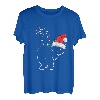 Weihnachtsmann-Katze Weihnachtsdekoration Lustige Weihnachten Katze Kätzchen Liebhaber T-Shirt