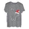 Weihnachtsmann-Katze Weihnachtsdekoration Lustige Weihnachten Katze Kätzchen Liebhaber T-Shirt