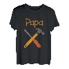 Familienoutfit Papa Werkzeug Vater Sohn Partnerlook T-Shirt