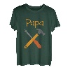Familienoutfit Papa Werkzeug Vater Sohn Partnerlook T-Shirt