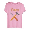 Familienoutfit Papa Werkzeug Vater Sohn Partnerlook T-Shirt