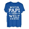 Bester Papi Der Welt I Vater Dad Daddy Paps Vati Pa Papa T-Shirt