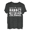 Hannes Name Lustiger Spruch Shirt Vorname Geschenk