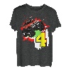 Monster Truck Geburtstag 4 Jahre 4. Geburtstag Feier Jungen T-Shirt