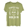 Holger Vorname Geschenk-Idee Geburtstag Lustiger Spruch T-Shirt