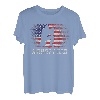 Herren Airsoft Sport Vintage Used-Look USA Amerikanische Flagge DAD T-Shirt
