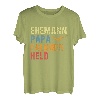 Herren Ehemann Papa Falkner Falknerei Falke Beizjagd Vogel Geschenk T-Shirt