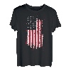 4. Juli, amerikanische Flagge, Grunge-Look, Unabhängigkeitstag T T-Shirt