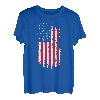 4. Juli, amerikanische Flagge, Grunge-Look, Unabhängigkeitstag T T-Shirt