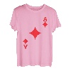 Karneval Kostüm Karo Ass Faschingskostüm Poker Kartenspiel T-Shirt