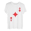 Karneval Kostüm Karo Ass Faschingskostüm Poker Kartenspiel T-Shirt