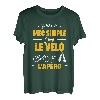 Herren T-Shirt, Humor, Herren, Mec Simple Bike, Sport Apero T-Shirt
