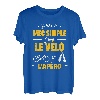 Herren T-Shirt, Humor, Herren, Mec Simple Bike, Sport Apero T-Shirt