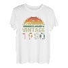 43. Geburtstag Geschenkidee Vintage 1980 T-Shirt