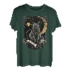 The Moon Tarotkarte Himmlische Katze Okkultes Ritual magisches Geschenk T-Shirt