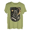 The Moon Tarotkarte Himmlische Katze Okkultes Ritual magisches Geschenk T-Shirt