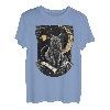 The Moon Tarotkarte Himmlische Katze Okkultes Ritual magisches Geschenk T-Shirt