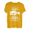 Herren Die besten Männer werden zum Papa befördert I Geburt I Baby T-Shirt