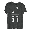 Fasching & Karneval 2/6 Dominostein Kostüm T-Shirt