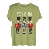 Nussknacker Weihnachtsmann Santa Nikolaus Neujahr Geschenk T-Shirt