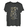 Goldener Chinesischer Feuer Spuckender Drache T-Shirt