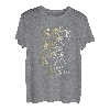 Goldener Chinesischer Feuer Spuckender Drache T-Shirt
