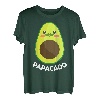 Papacado Schwangerschaft Avocado Papa T-Shirt