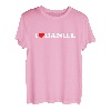 I Love Daniel - Herz T-Shirt