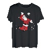 X-Mas Weihnachts-Pyjama mit Volleyball-Motiv, Weihnachtsmann-Spielen, cool T-Shirt