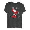 X-Mas Weihnachts-Pyjama mit Volleyball-Motiv, Weihnachtsmann-Spielen, cool T-Shirt